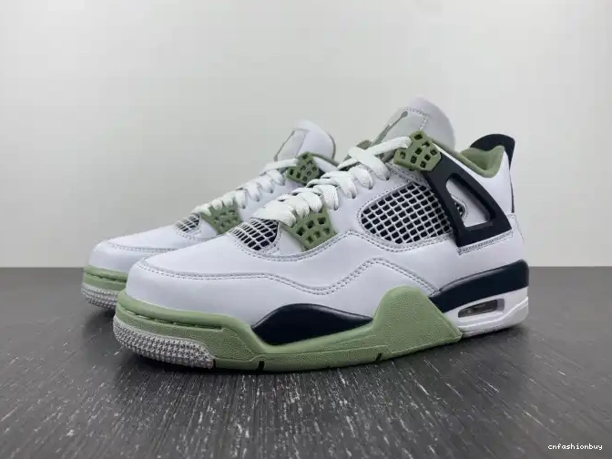 Air 4 Seafoam WMNS AQ9129-103 Jordan 0526